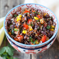 Black Bean Quinoa Salad
