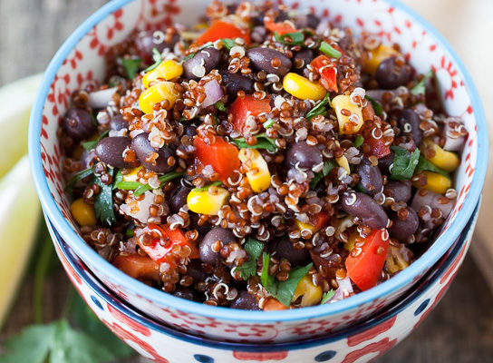 Black Bean Quinoa Salad