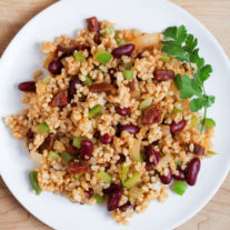 Chorizo and Red Beans Rice