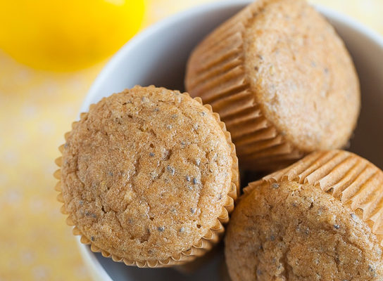 Lemon Chia Seed Mufffins