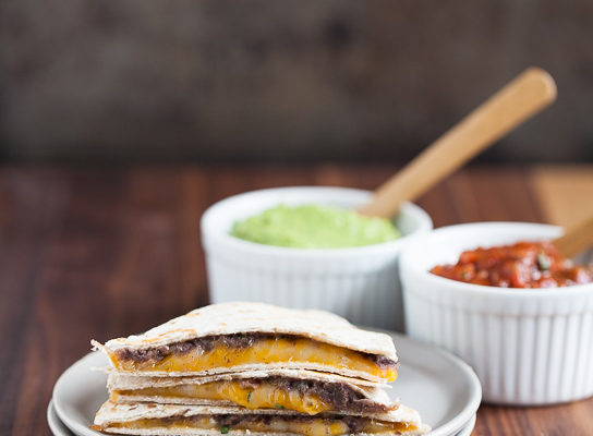 Black bean quesadillas | from Gather & Dine