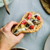 Greek Marinated Pork Tenderloin with Tzatziki