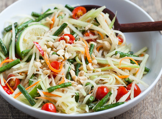 Green Papaya Salad | Gather & Dine