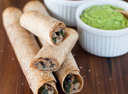 Turkey Spinach Taquitos | Gather & Dine