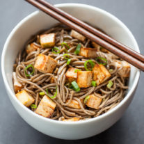 Easy Baked Tofu with Soba Noodles | Gather & Dine