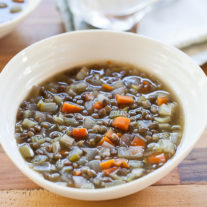 Lentil Vegetable Soup