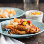 Chipotle Chicken with Mango-Tomato Salsa| Gather & Dine