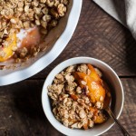 Peach Ginger Crumble | Gather & Dine