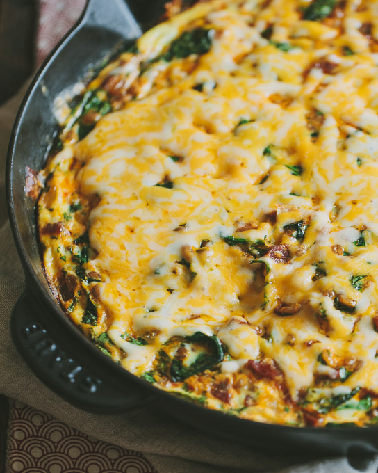 Barley Chorizo Skillet Pie