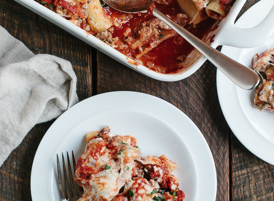 Sausage Swiss Chard Rigatoni