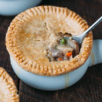 Turkey Pot Pie {with a Cheddar Crust} | Gather & Dine