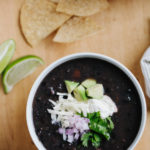 Black Bean Soup | Gather & Dine