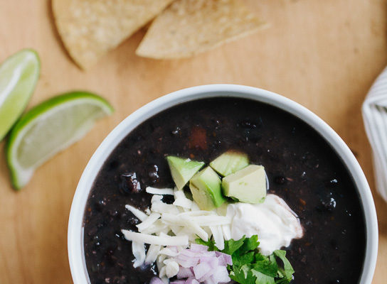 Black Bean Soup | Gather & Dine