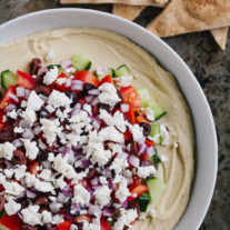 Six Layer Mediterranean Dip | Gather & Dine