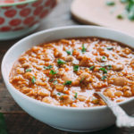 Tomato Saffron Mixed Grains Soup | Gather & Dine