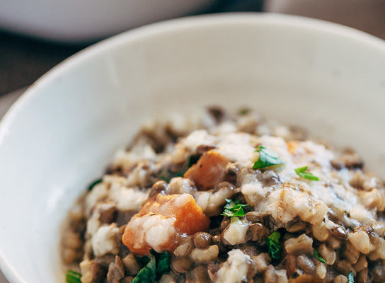 Winter Lentil Rice Casserole | Gather & Dine
