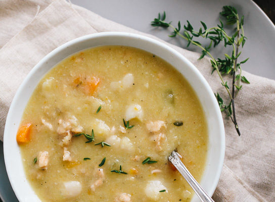 White Bean Chicken Sausage Soup