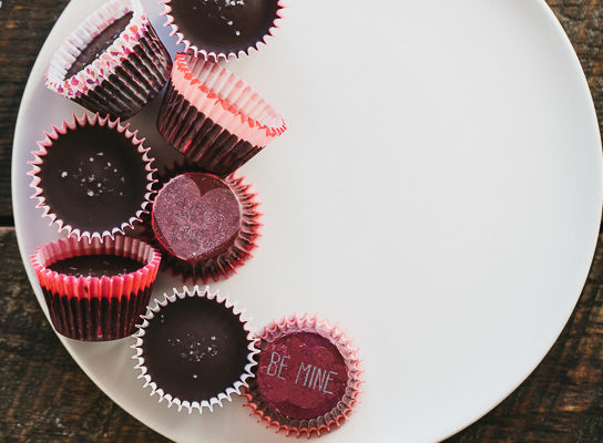 Dark Chocolate Hazelnut Butter Cups