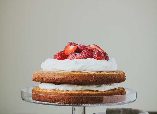 Strawberry Almond Cake | Gather & Dine