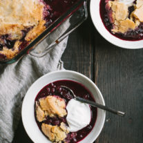 Crackly Crust Mixed Berry Cobbler