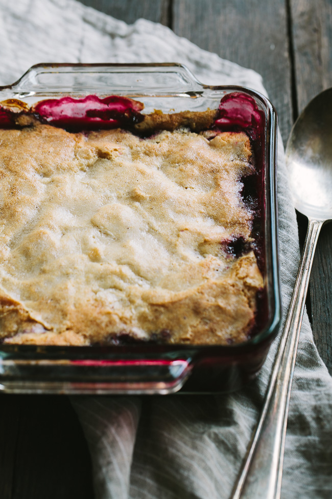 Crackly Crust Mixed Berry Cobbler