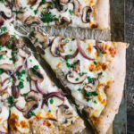 Cremini Fontina Pizza | Gather & Dine