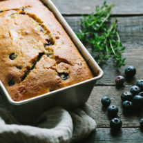 Blueberry Lemon Thyme Bread