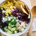 Southwestern Rice Bowls with Chipotle Ranch Dressing