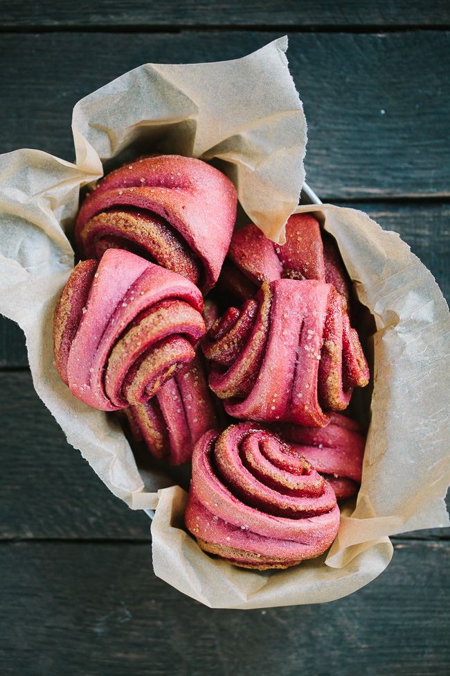 Cinnamon Beet Rolls