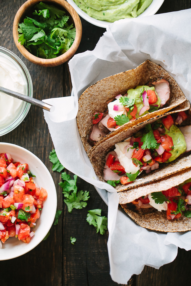 Grilled Pork Tenderloin Tacos