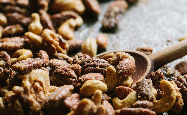 Simple Spiced Mixed Nuts