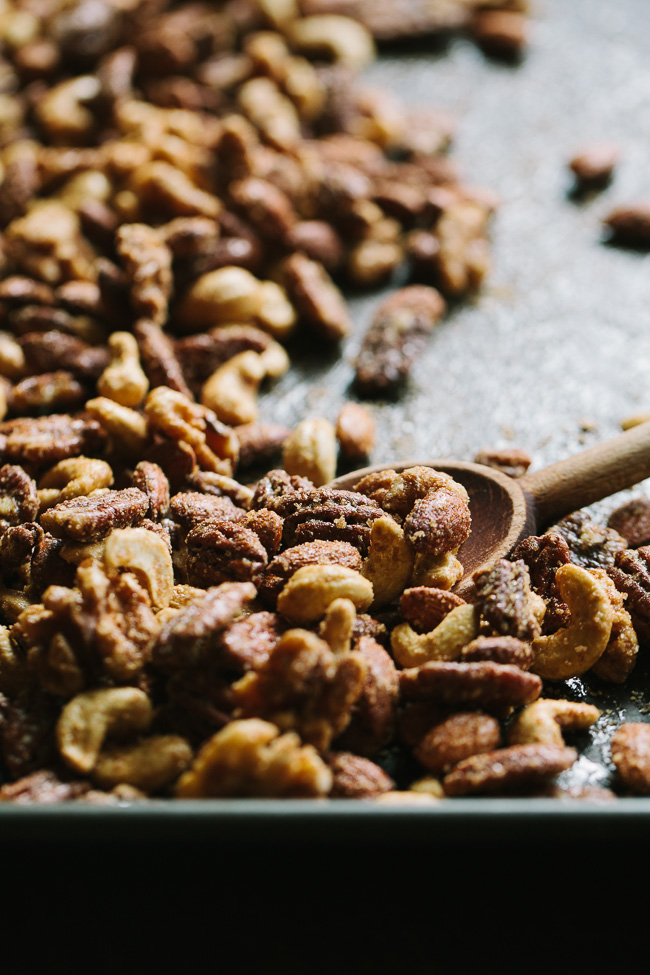 Simple Spiced Mixed Nuts