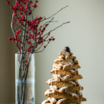 Almond Biscotti Christmas Tree