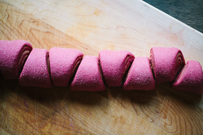 Cinnamon Beet Rolls