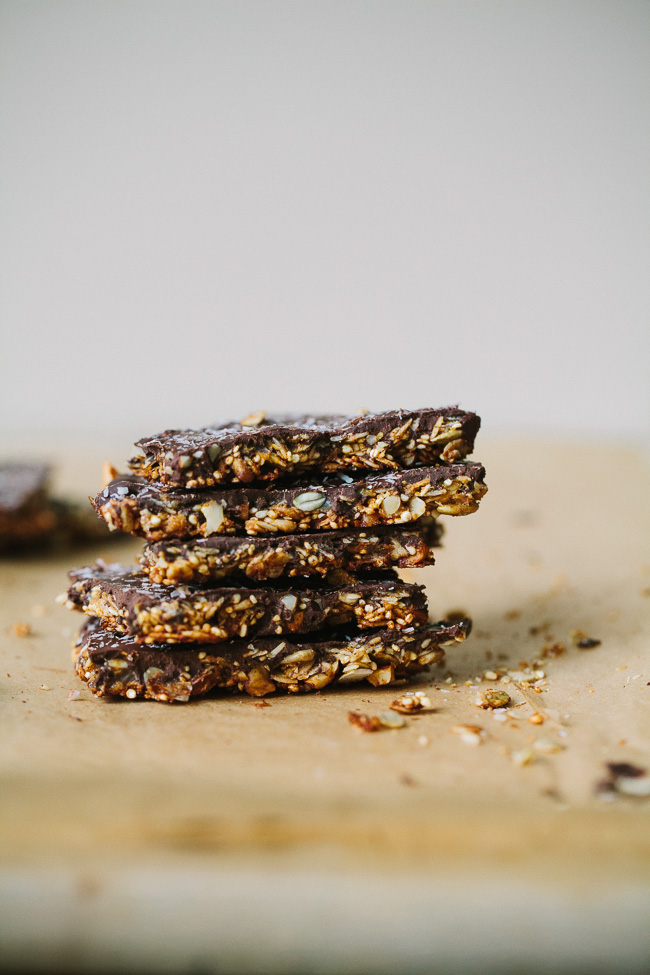 Chocolate Granola Bark