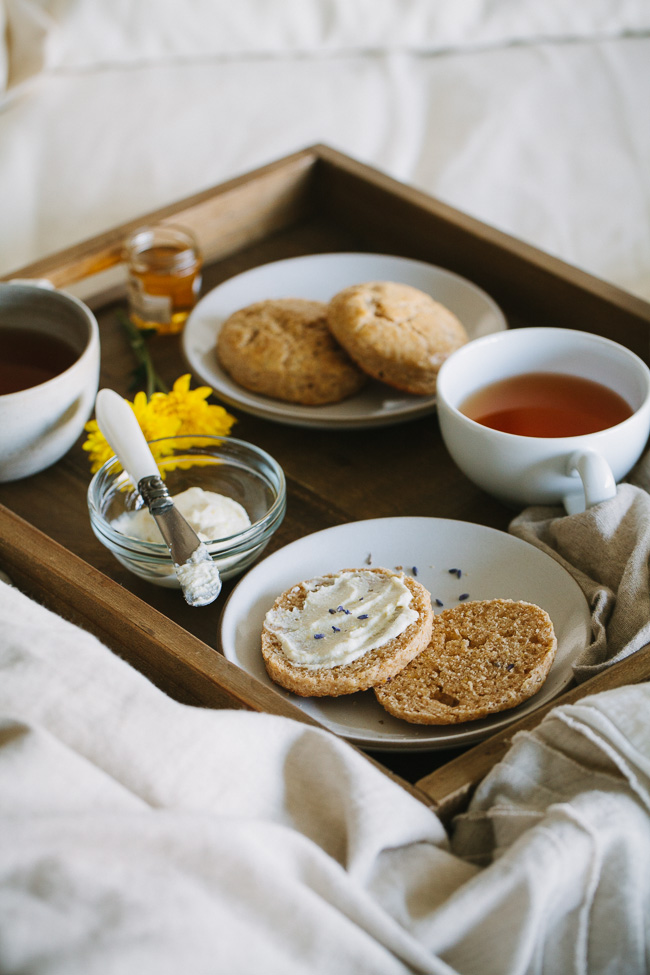 Lavender Lemon Spelt Scones