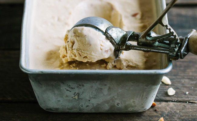 Toasted Almond Coconut Ice Cream