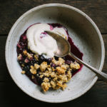 Blueberry Almond Breakfast Crisp