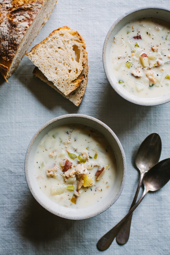 Weeknight Clam Chowder