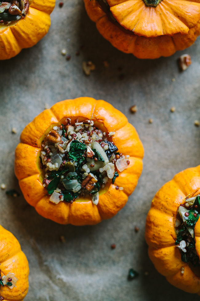 Stuffed Mini Pumpkins