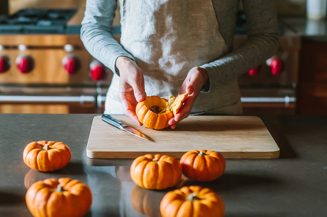 Stuffed Mini Pumpkins