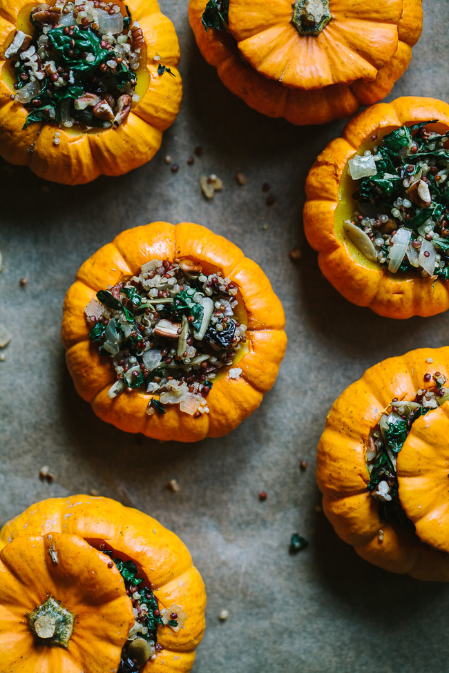 Stuffed Mini Pumpkins