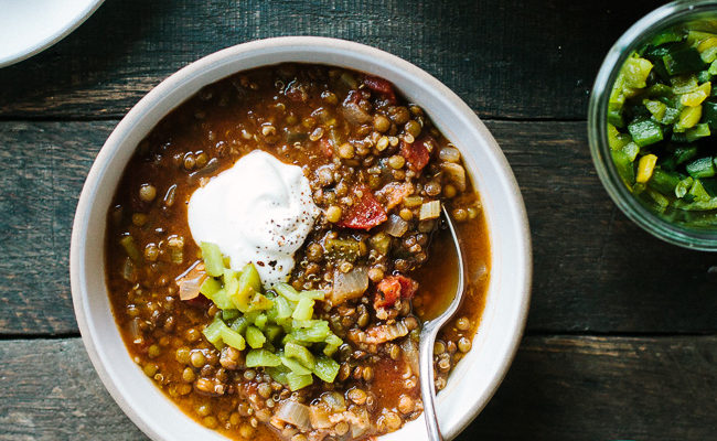 Lentil Quinoa Chili