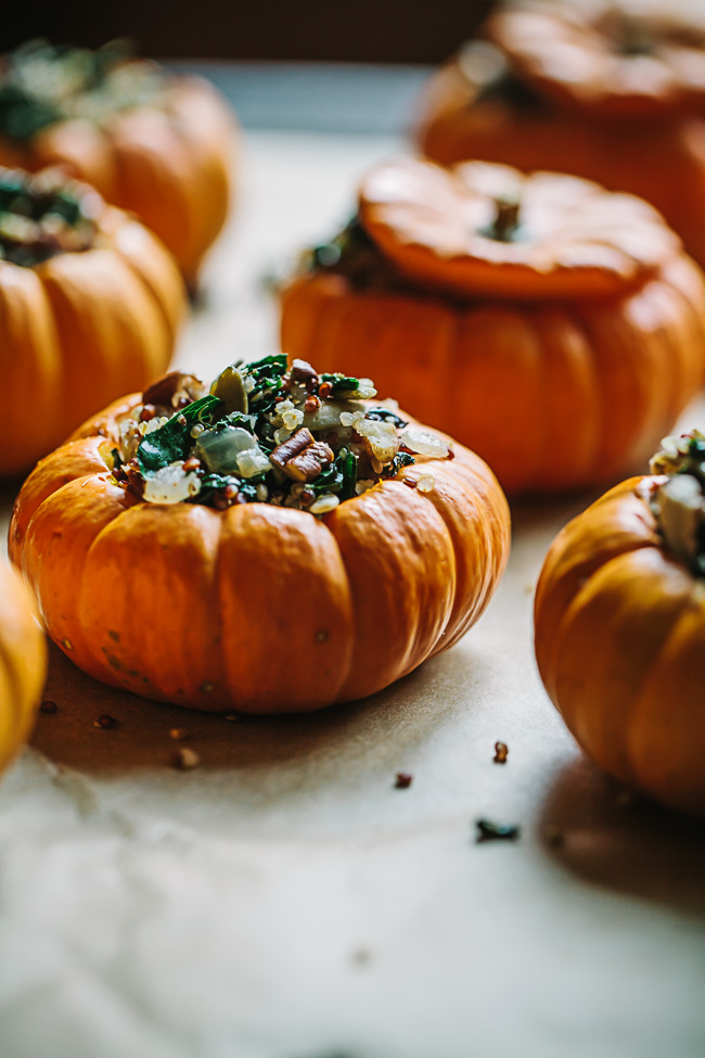 Stuffed Mini Pumpkins