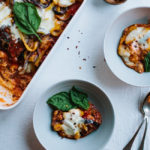 Sausage Pepper Polenta Bake