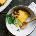 Bean and Veggie Tamale Pie