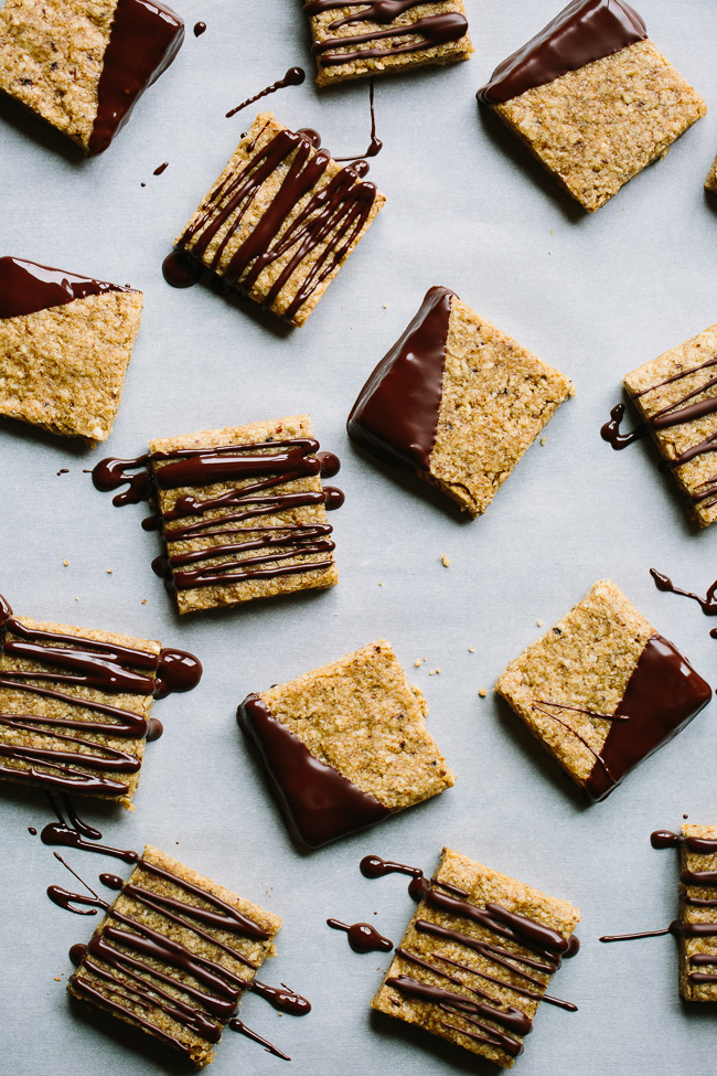 Coffee Pecan Oat Squares