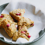 Strawberry Oat Yogurt Scones