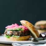 Black Bean Cheddar Burger