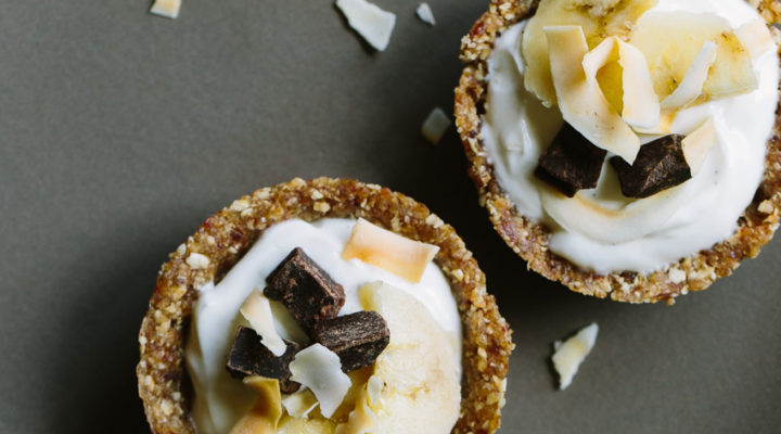 No-Bake Oat Pecan Granola Yogurt Cups